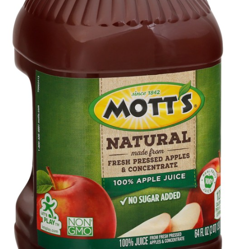 Mott's Natural Apple Juice